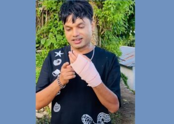 सांगीतिक भ्रमणका क्रममा सवारी दुर्घटना, गायक शर्मासहित तीन कलाकारलाई सामान्य चोट