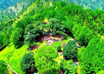 ऐतिहासिक लटिनाथ मन्दिर जयपूरमा भव्य रात्रीजात्रा लाग्दै