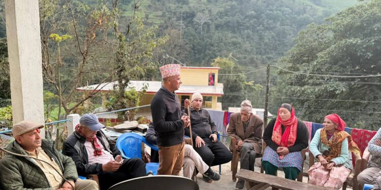 काङ्ग्रेसले भाेली मार्मामा चुनावी आमसभा गर्ने