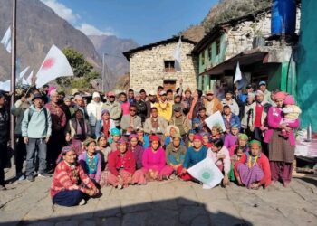 नेकपा एमालेकाे टाेली ब्याँस गाउँपालिकामा